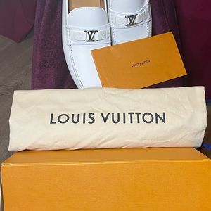 New mens loafer white "never worn"